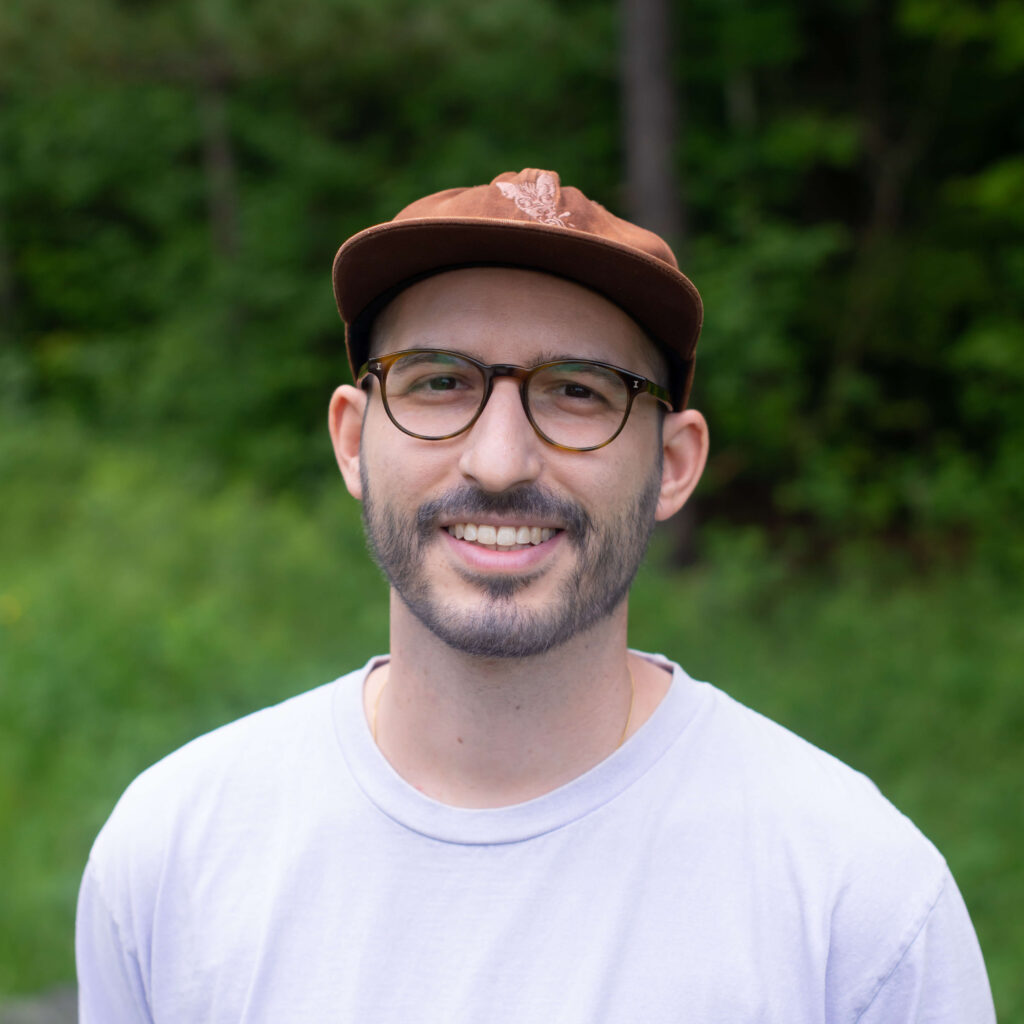 Outdoor portrait of leader Drew