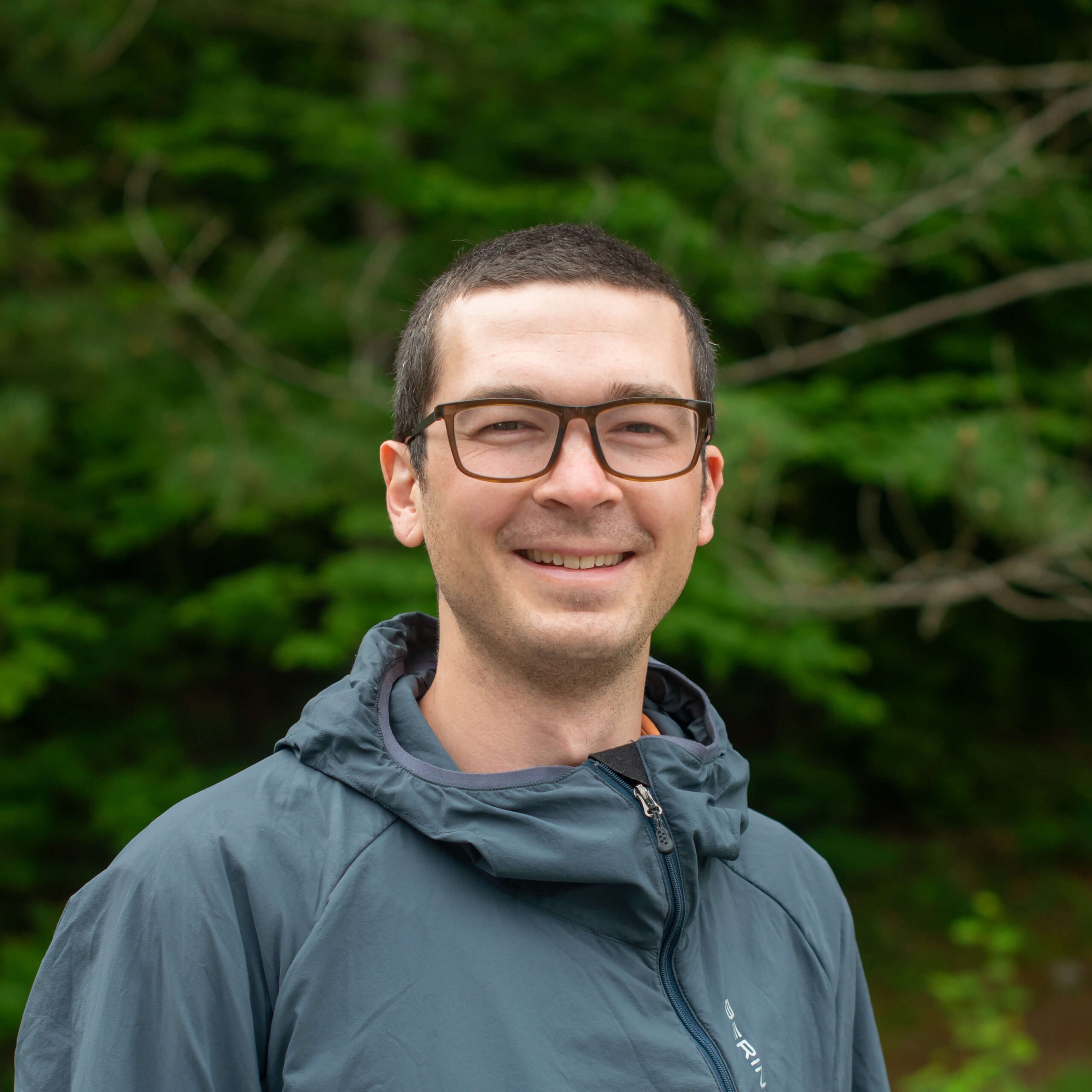 Outdoor portrait of leader Dan